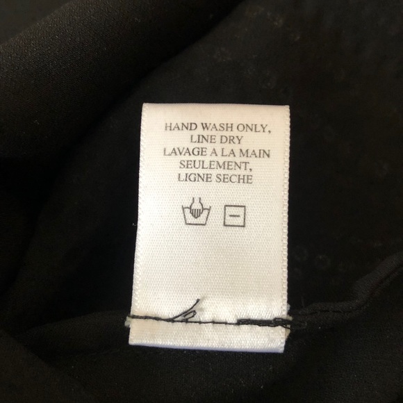 ALC Black Studded Top Sleeveless Size 4 - Picture 10 of 12